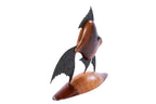 Wood Fish Sculpture