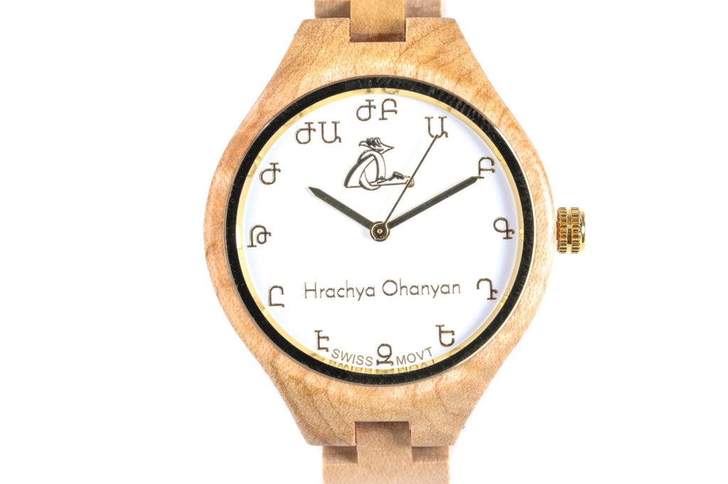 Reloj de pulsera blanco para mujer