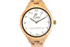Reloj de pulsera blanco para mujer