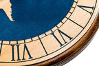 Reloj de Pared con Mapa del Mundo