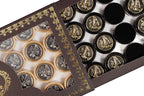 Fichas de backgammon Paloma de Bronce