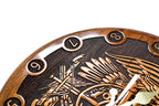 Reloj de pared con el escudo de Armenia