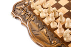 Handmade Wooden Chess and Backgammon Set with Mount Ararat, 60 cm - photo 8