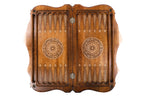 Handmade Wooden Backgammon Set with Deer and Ararat Outline, 60 cm - photo 12