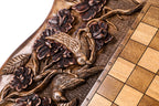 Handmade Wooden Backgammon Set with Deer and Ararat Outline, 60 cm - photo 9