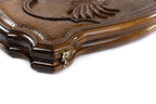 Handmade Wooden Backgammon Set with Eagle, 60 cm - photo 7