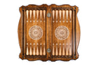 Handmade Wooden Backgammon Set with Lion, 60 cm - photo 12