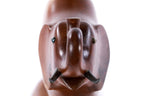 Hand-Carved Wooden Elephant Sculpture - photo 8
