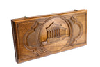 Handmade Wooden Two-Sided Backgammon Set with Garni Temple and Geghard Monastery, 60 cm - photo 8