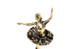 Handmade Bronze and Marble Ballerina Sculpture - photo 5