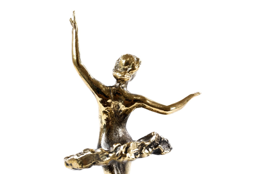 Handmade Bronze and Marble Ballerina Sculpture - photo 8