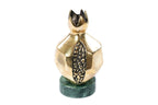 Handmade Bronze and Marble Pomegranate Sculpture - photo 6