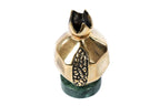 Handmade Bronze and Marble Pomegranate Sculpture - photo 7