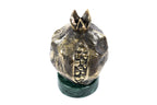 Handmade Bronze and Marble Pomegranate Sculpture - photo 6