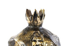 Handmade Bronze and Marble Pomegranate Sculpture - photo 3