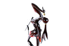 Hand-Carved Wooden Singer Sculpture - photo 3