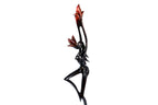 Hand-Carved Wooden Queen Sculpture - photo 3