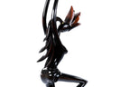 Hand-Carved Wooden Queen Sculpture - photo 7