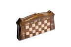 Handmade Wooden Chess and Backgammon Set with Moscow Edition, 30 cm - photo 7