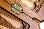 Handmade Wooden Backgammon Set with Khor Virap Monastery, Hayastan and Ararat Outline, 60 cm - photo 9