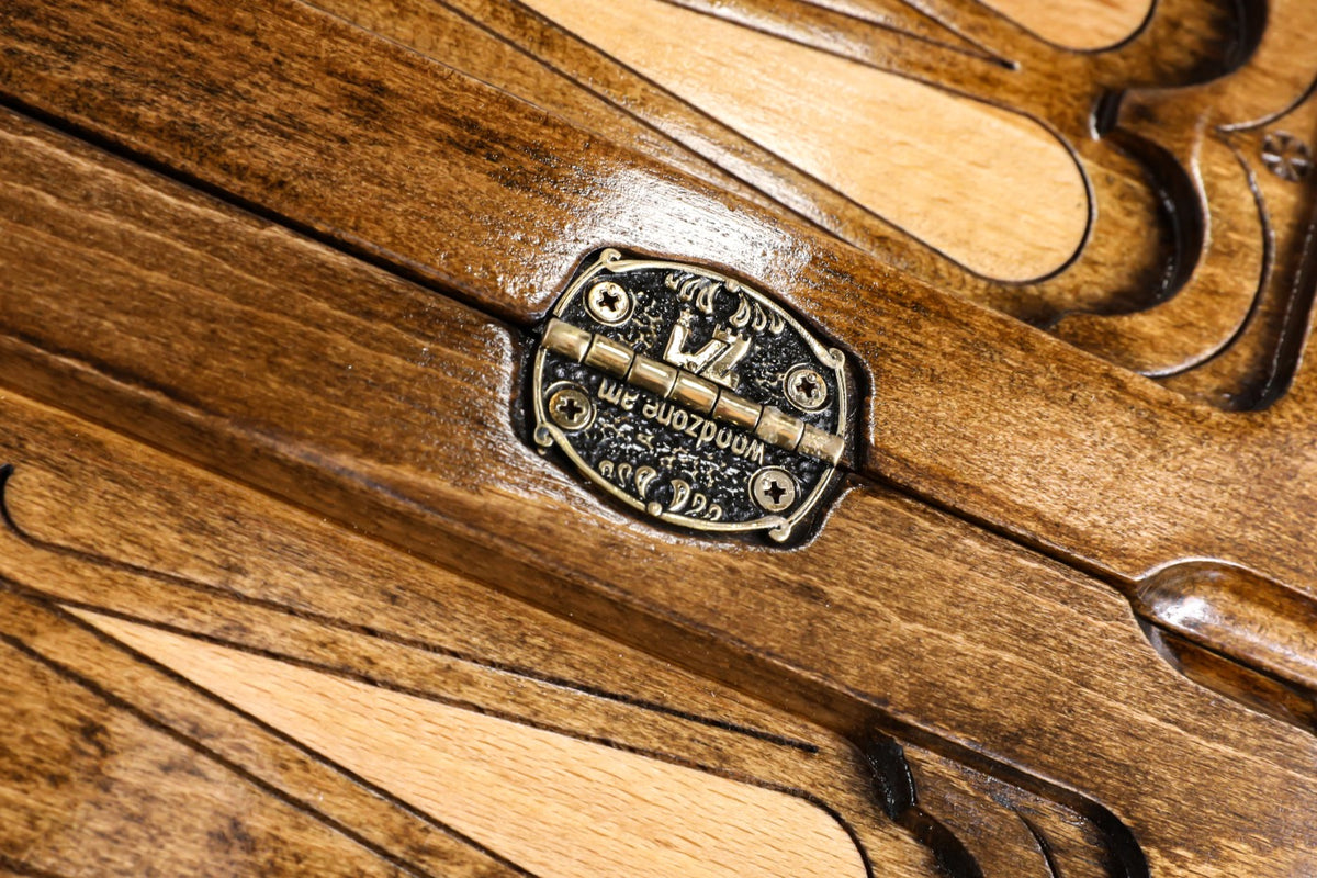 Handmade Wooden Backgammon Set with Mount Ararat, 60 cm - photo 11