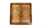 Handmade Wooden Backgammon Set with Church of St. Gayane, 60 cm - photo 11