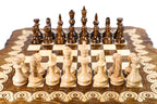 Handmade Wooden Chess and Backgammon Set with Armenian Ornament, 40 cm - photo 3