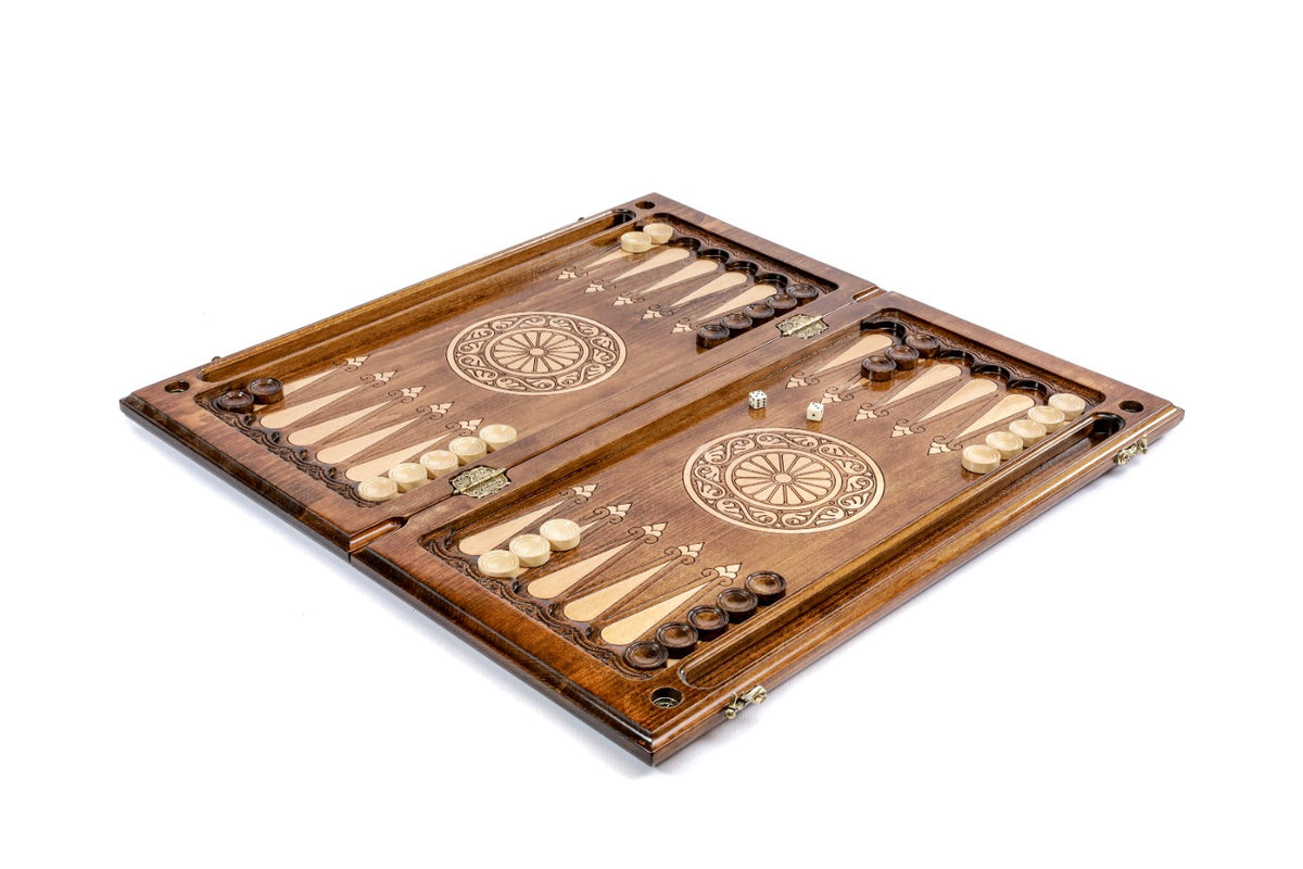 Klassisches Backgammon-Set, 60 cm (Modell 11558) – Foto 3