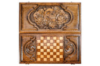 Handmade Wooden Backgammon Set, Classic Board, 60 cm - photo 11