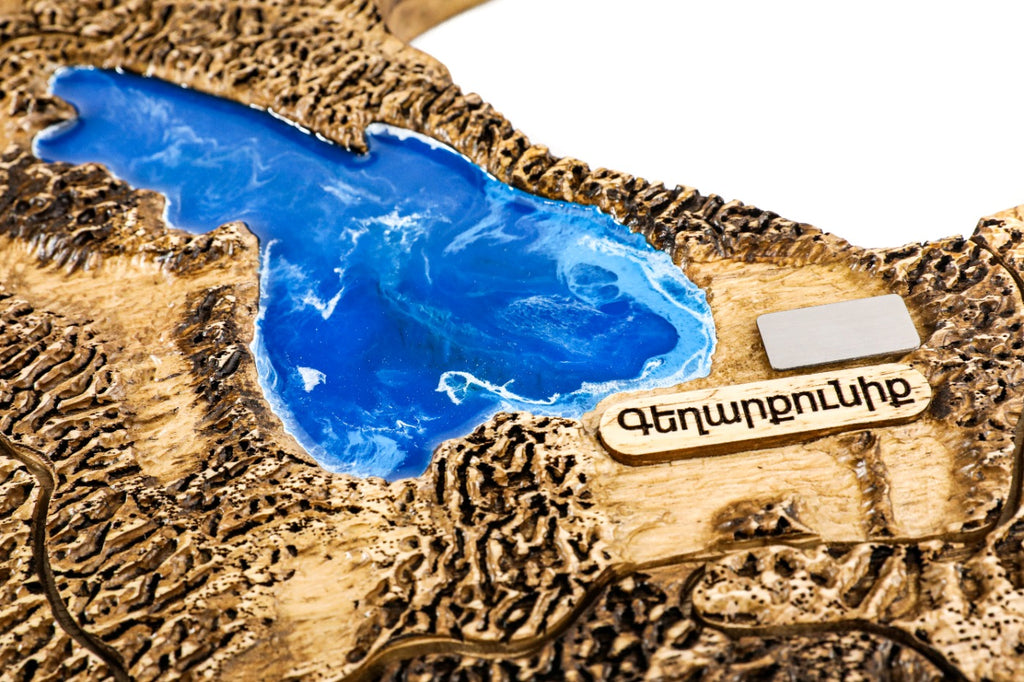 Handmade Wooden Map of Armenia and Artsakh, 80 x 60 cm - photo 6
