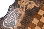 Handmade Wooden Backgammon Set with Church of St. Hripsime, 60 cm - photo 10
