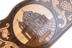 Handmade Wooden Backgammon Set with Church of St. Hripsime, 60 cm - photo 2