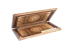 Handmade Walnut Backgammon Set with Mount Ararat, 60 cm - photo 5