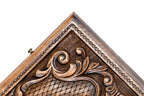 Handmade Walnut Backgammon Set with Mount Ararat, 60 cm - photo 7