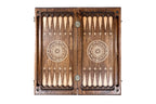 Handmade Walnut Backgammon Set with Mount Ararat, 60 cm - photo 12