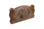 Handmade Wooden Two-Sided Backgammon Set with Armenian and Russian Coats of Arms, 60 cm - photo 5