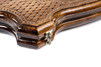 Handmade Wooden Two-Sided Backgammon Set with Armenian and Russian Coats of Arms, 60 cm - photo 10