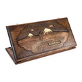 Handmade Wooden Backgammon Set with Mount Ararat, 60 cm (Model 11985)