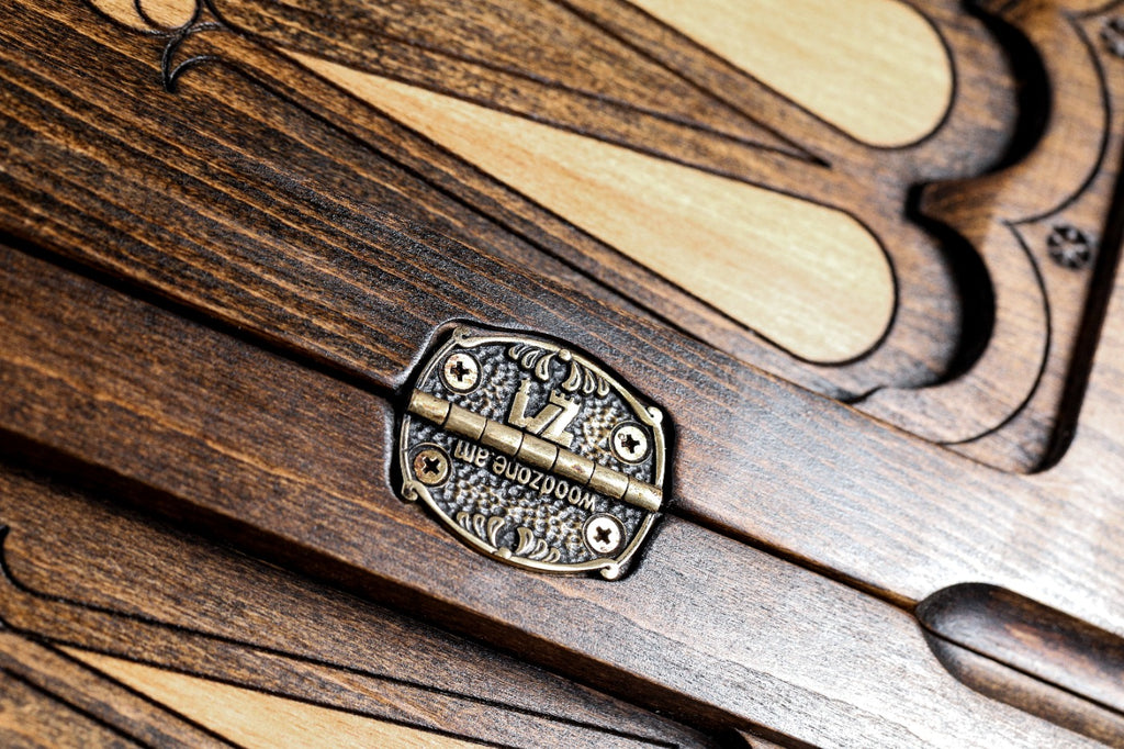 Handmade Wooden Backgammon Set with Mount Ararat, 60 cm - photo 10