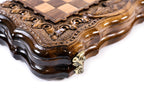 Handmade Wooden Chess and Backgammon Set with Mount Ararat, 30 cm - photo 8