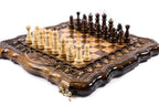 Handmade Wooden Chess and Backgammon Set with Mount Ararat, 30 cm - photo 2