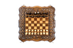 Handmade Wooden Chess and Backgammon Set with Mount Ararat, 30 cm - photo 10