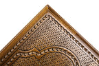 Handmade Walnut Two-Sided Backgammon Set with Garni Temple and Geghard Monastery, 40 cm - photo 8
