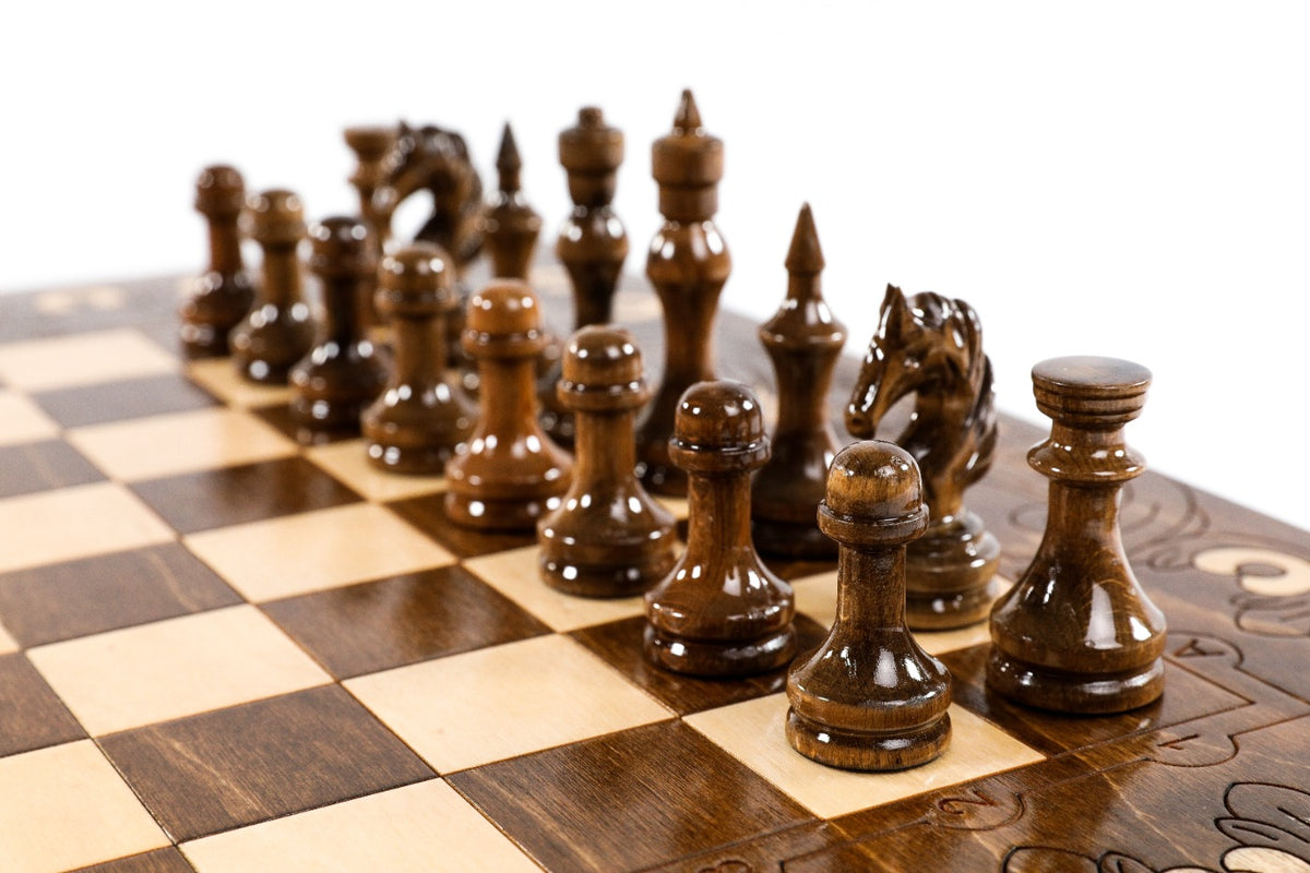 Handmade Wooden Chess Set with Mount Ararat, 60 cm - photo 10