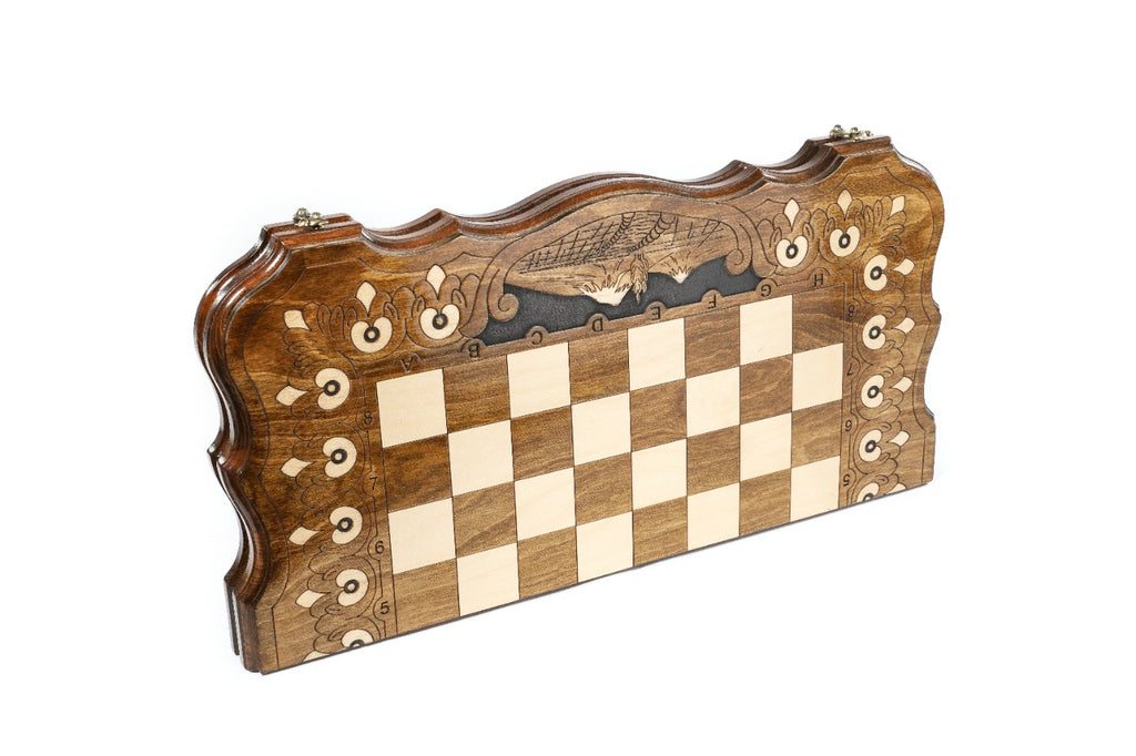 Handmade Wooden Chess Set with Mount Ararat, 60 cm - photo 7