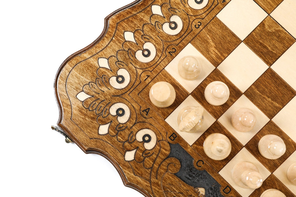 Handmade Wooden Chess Set with Mount Ararat, 60 cm - photo 11