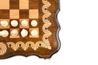 Handmade Walnut Chess and Backgammon Set with Eternity Sign, 60 cm - photo 10
