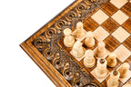 Handmade Wooden Chess and Backgammon Set with Eternity Sign, 30 cm - photo 11