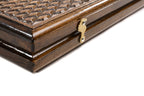 Handmade Wooden Backgammon Set with Lion, 60 cm - photo 6