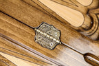 Handmade Wooden Backgammon Set, Classic Board, 70 cm - photo 11